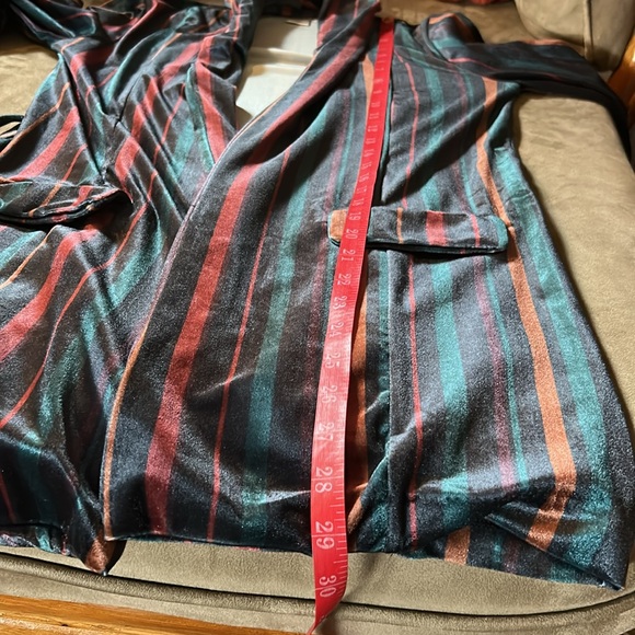 Striped velvet jacket - Picture 11 of 12